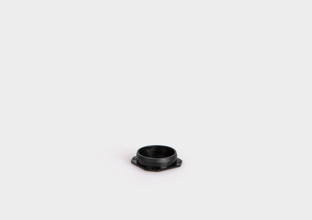 Tubo di imballaggio in plastica PlugPack PlugPack: tubo d'imballaggio cilindrico con tappo terminale.